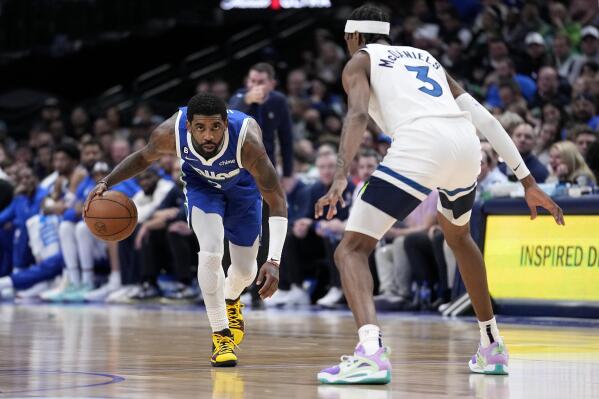 Irving debuts in Dallas not wanting to talk about future AP News